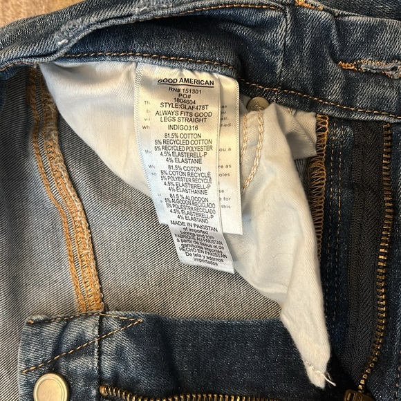 Good American Always Fits Good Legs Straight, 00-4 - Picture 3 of 4